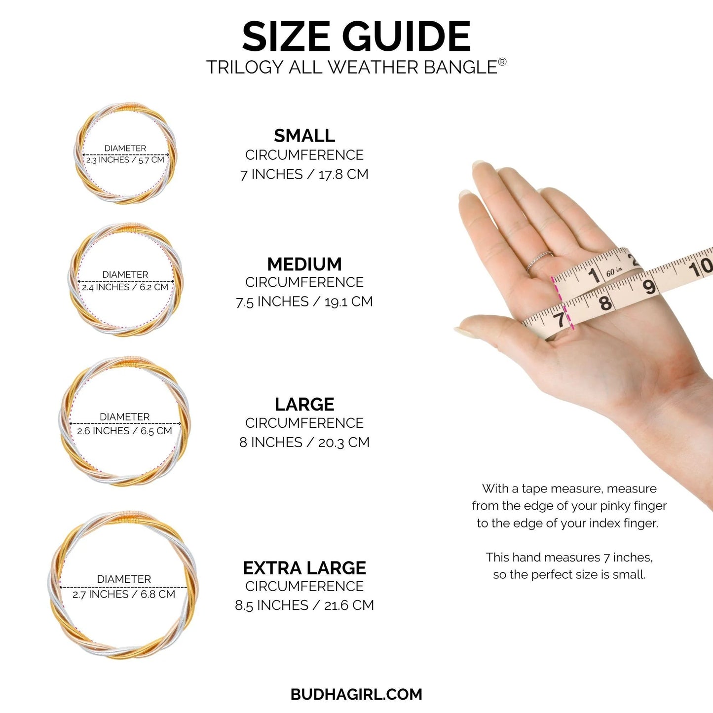 BuDhaGirl TRILOGY ALL WEATHER BANGLE®