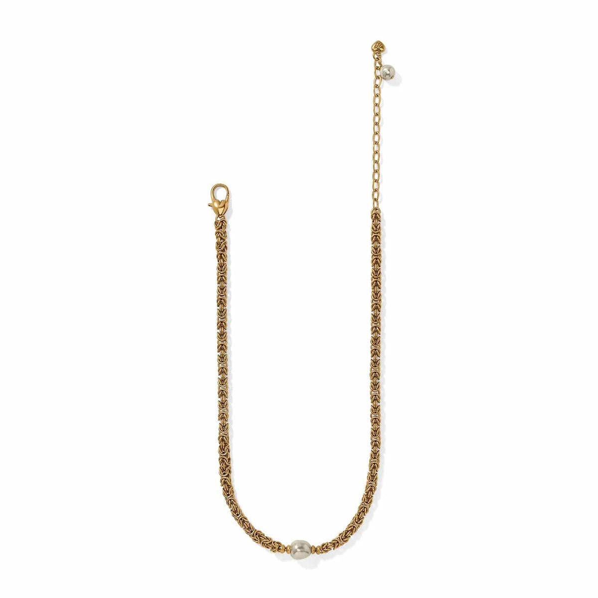 Brighton Trust Your Journey Pearl Chain Short Necklace