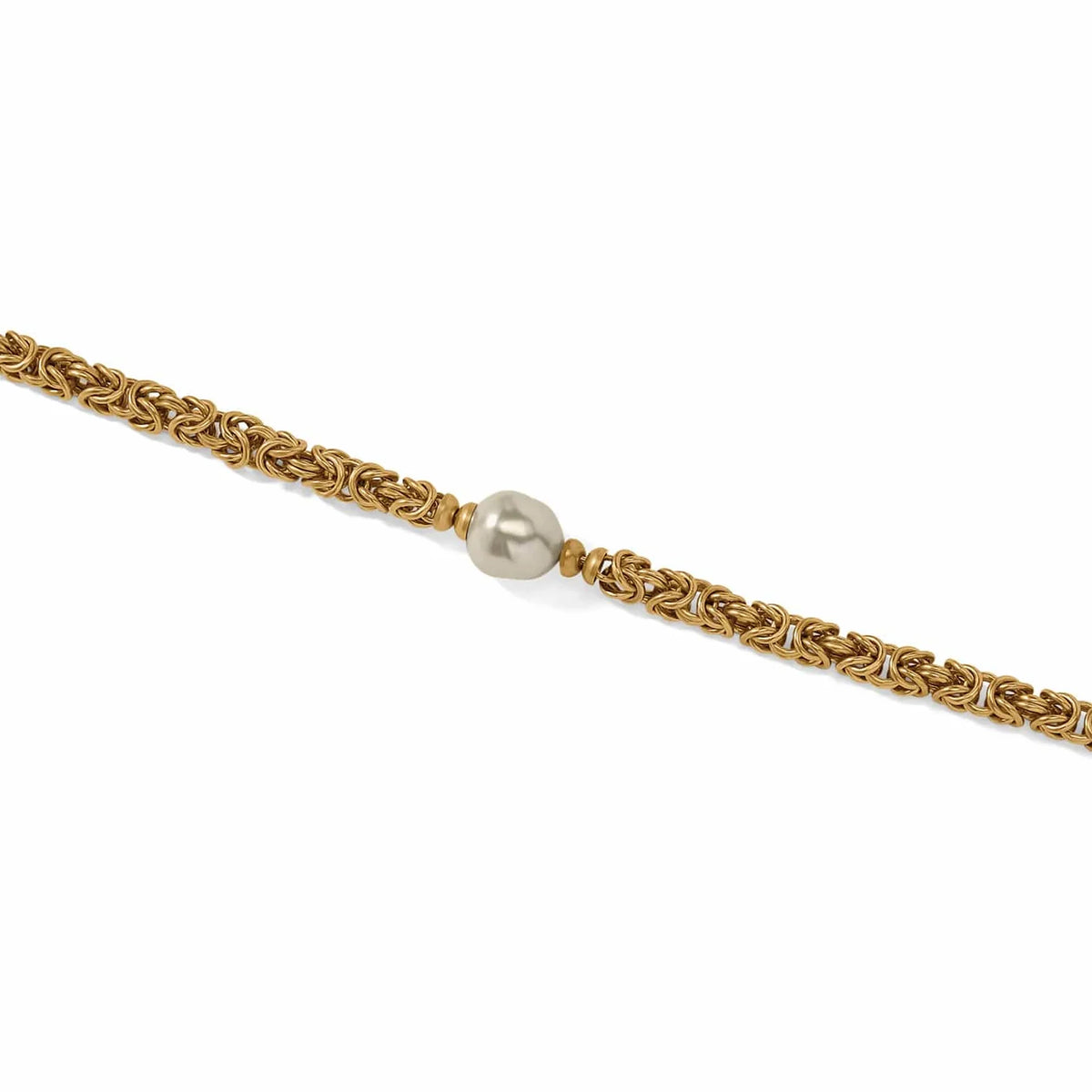 Brighton Trust Your Journey Pearl Chain Short Necklace
