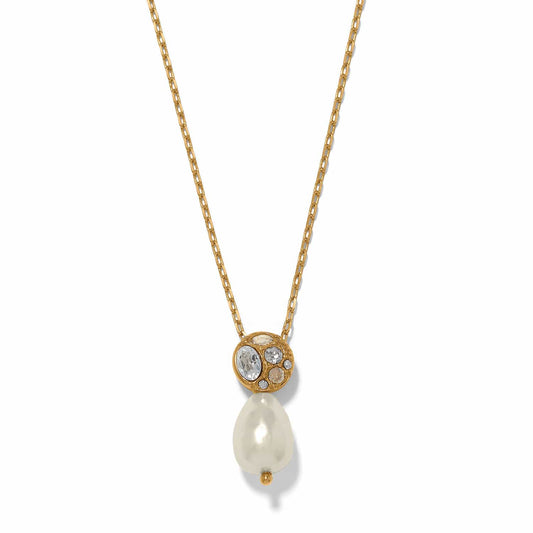 Brighton Trust Your Journey Petite Pearl Necklace