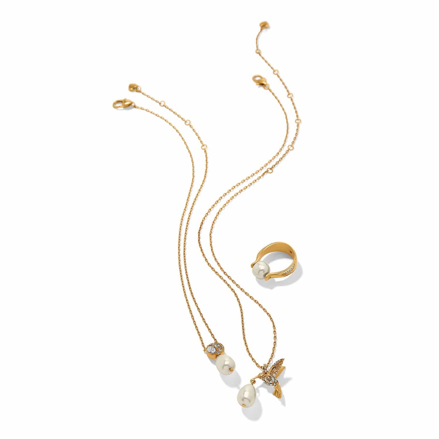 Brighton Trust Your Journey Petite Pearl Necklace