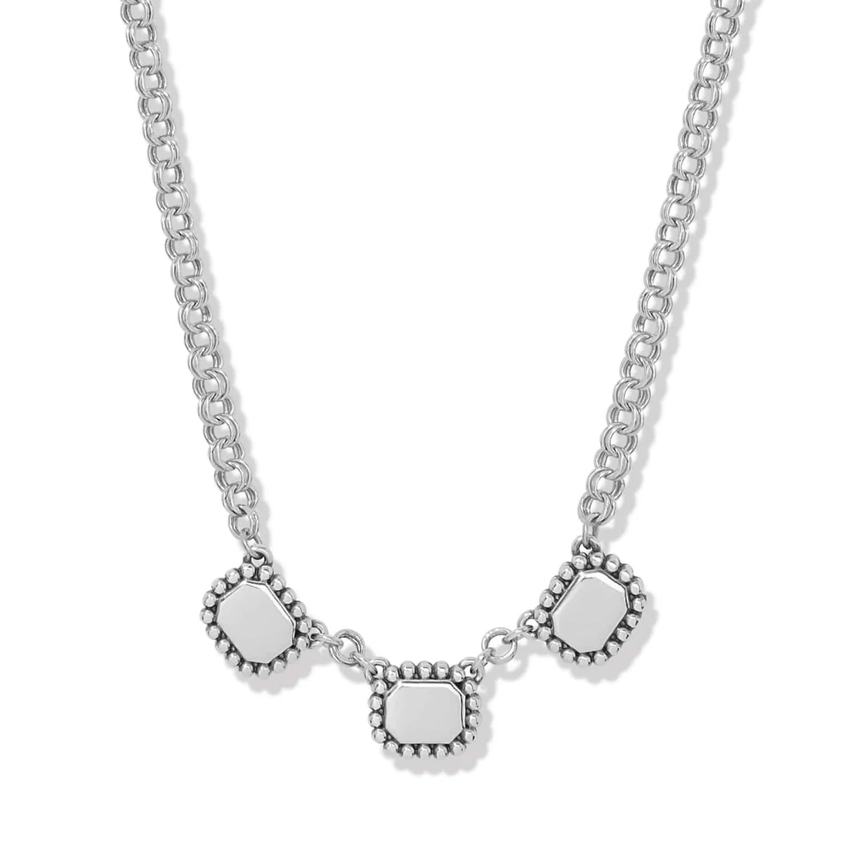 Brighton Twinkle Luxe Trio Blue Necklace