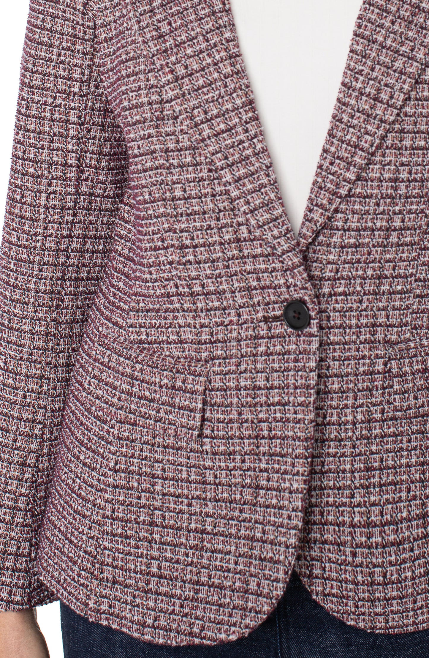 Liverpool Boyfriend Blazer with Removable Hood