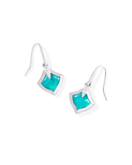 Kendra Scott Small Joelle Silver Drop Earrings