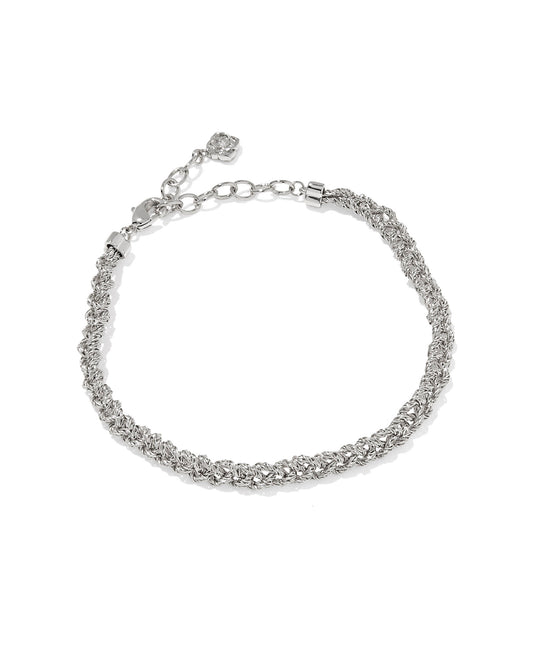 Kendra Scott GABRIELLA BRAIDED CHAIN BRACELET Gold or Silver
