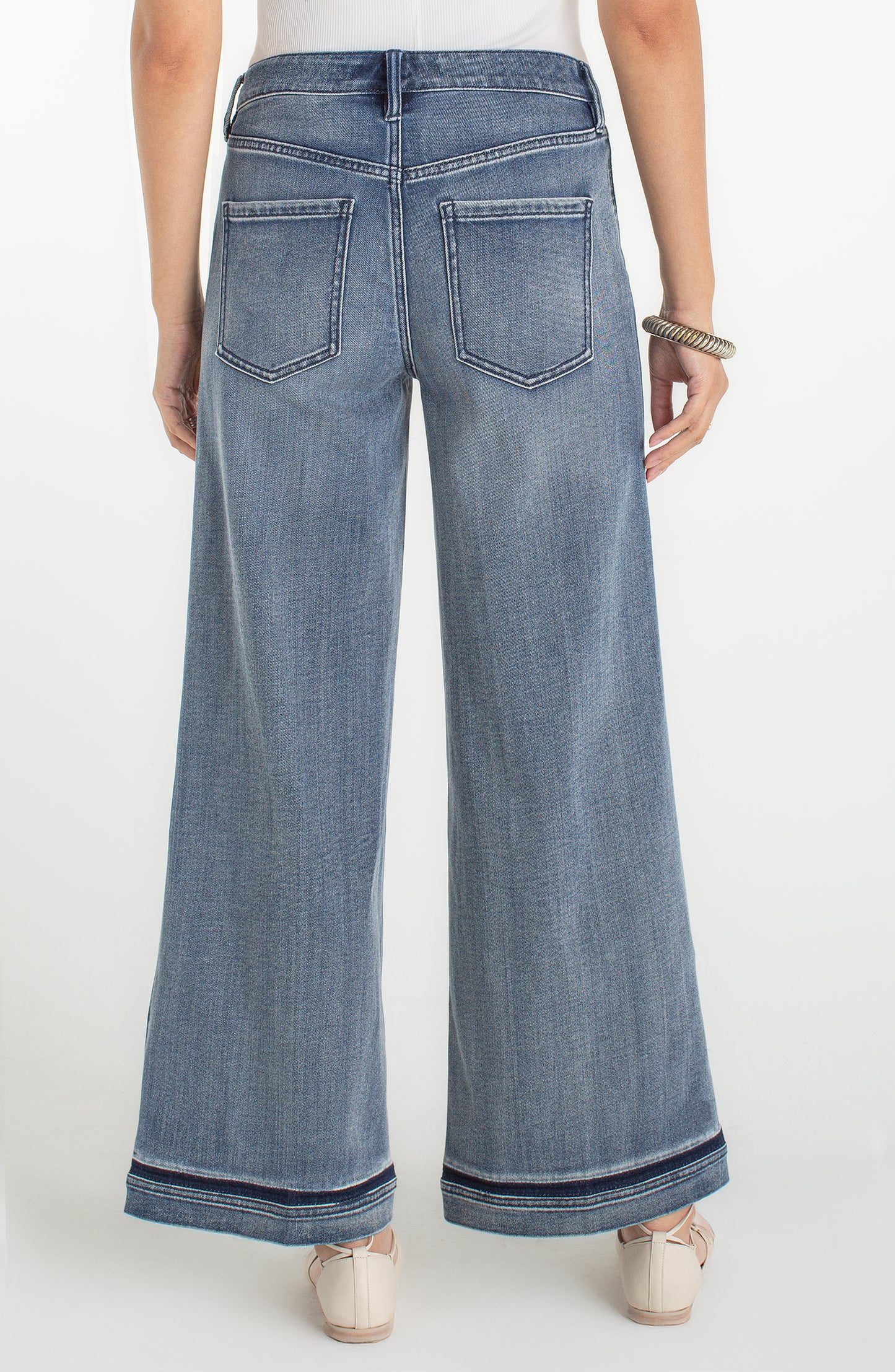 Liverpool super stride wide leg w/ shadow cuf30' ins