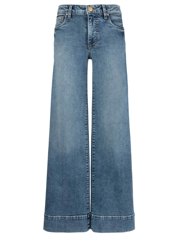Kut from the Kloth MAYA HIGH RISE FAB AB WIDE LEGS BCK DARTS WID HEM