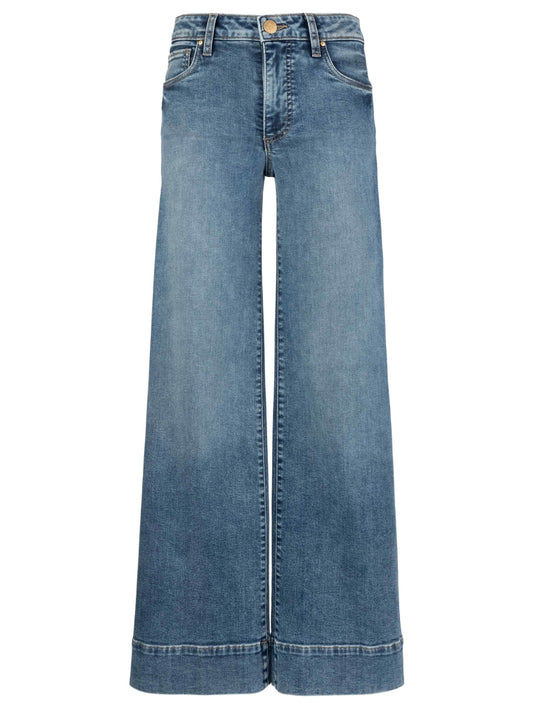 Kut from the Kloth MAYA HIGH RISE FAB AB WIDE LEGS BCK DARTS WID HEM