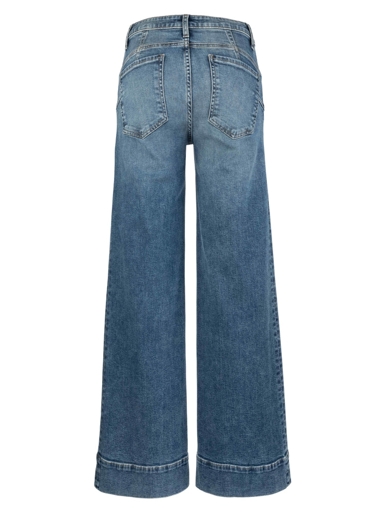 Kut from the Kloth MAYA HIGH RISE FAB AB WIDE LEGS BCK DARTS WID HEM