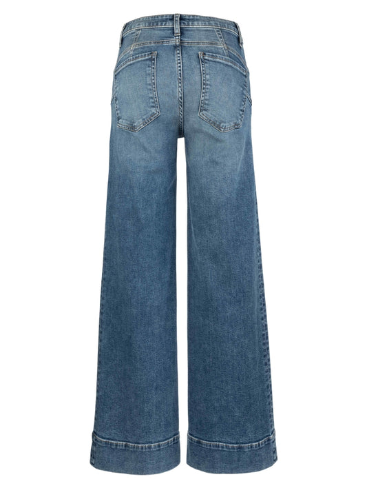 Kut from the Kloth MAYA HIGH RISE FAB AB WIDE LEGS BCK DARTS WID HEM