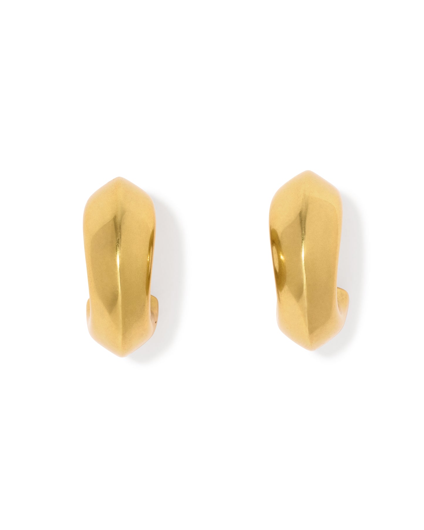 Kendra Scott Embry Vintage Gold Hoop Earrings