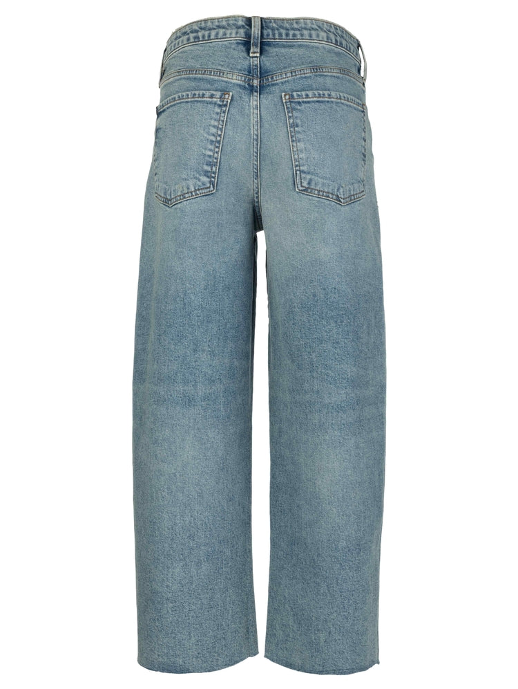 Kut from the KLOTH GWEN HIGH RISE WIDE LEG SLOUCHY RAW HEM 5 PKTS