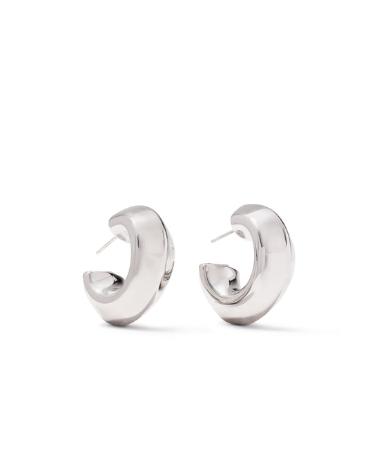 Kendra Scott Embry Silver Hoop Earrings