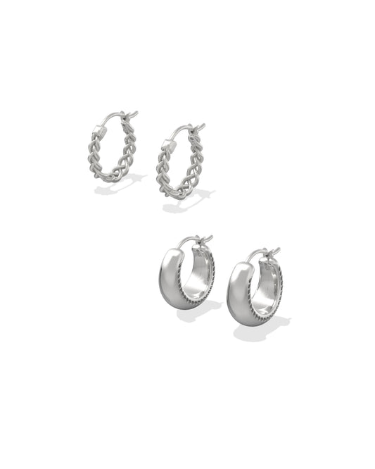 Kendra Scott GABRIELLA SET OF HUGGIE EARRINGS (Multiple Colors)