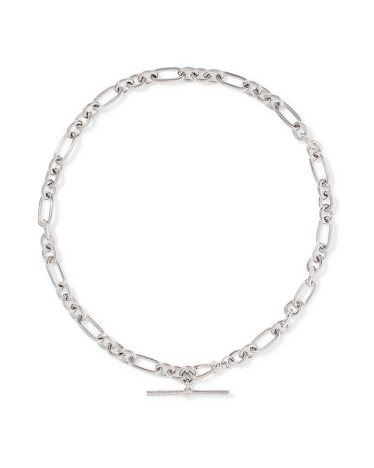 Kendra Scott EMBRY SILVER LINK AND CHAIN NECKLACE
