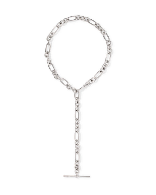 Kendra Scott EMBRY SILVER LINK AND CHAIN NECKLACE
