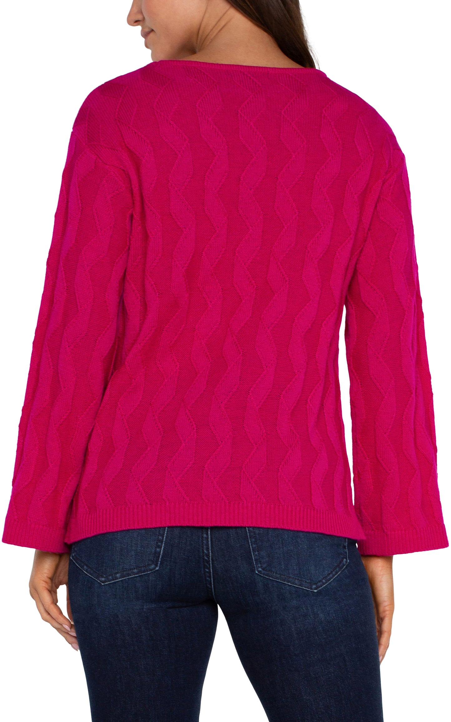 Liverpool- Long Sleeve Boat Neck Sweater