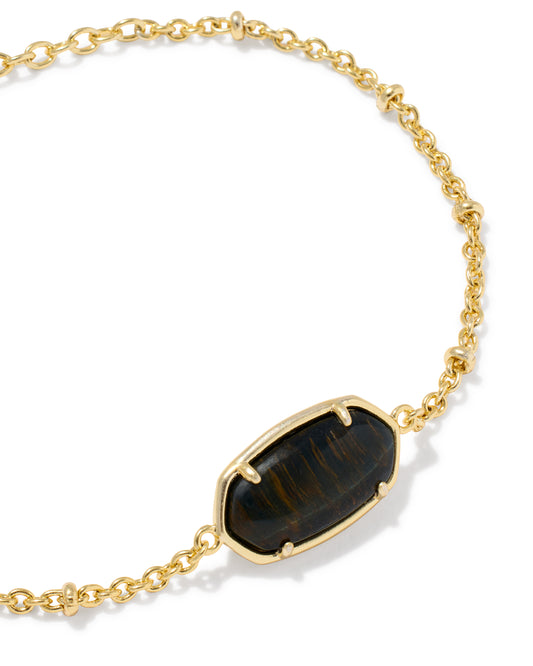 Kendra Scott TIGER STRIPED ELAINA DELICATE CHAIN BRACELET