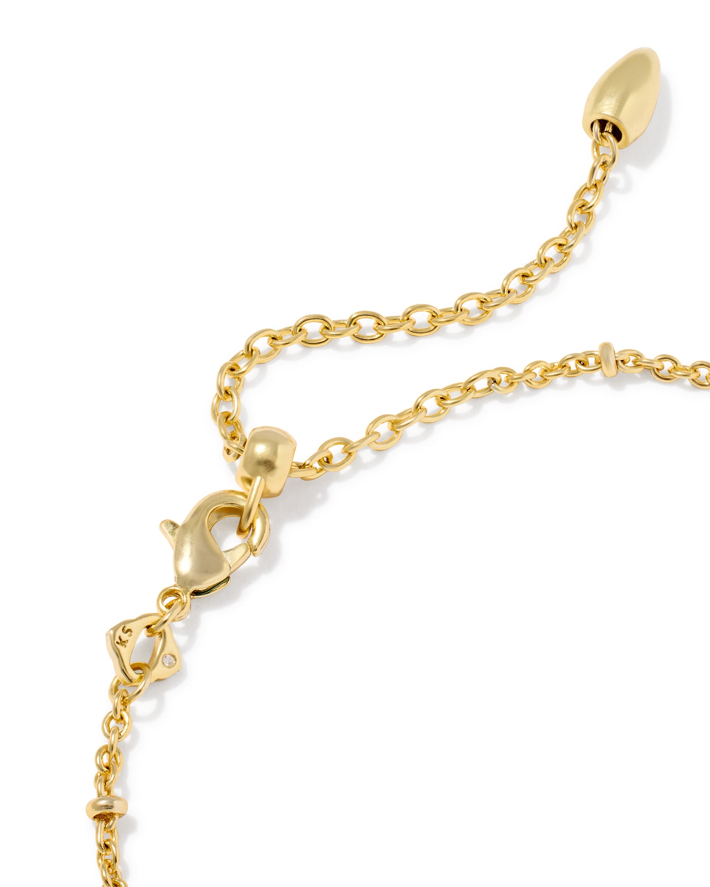 Kendra Scott TIGER STRIPED ELAINA DELICATE CHAIN BRACELET