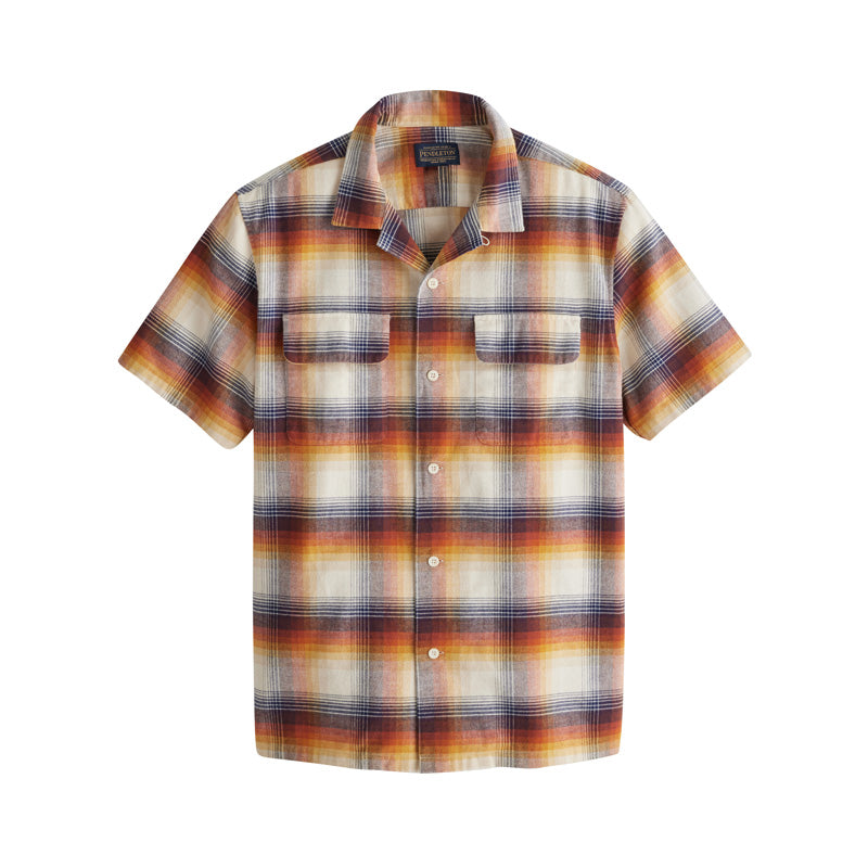 Pendleton SUNSET MULTI PLAID BAJA BOARD SHIRT SS