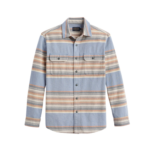 Pendleton BEACH SHACK SHIRT Indigo Stripe