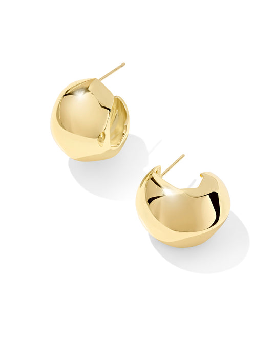 Kendra Scott KAITLIN HOOP EARRINGS GOLD