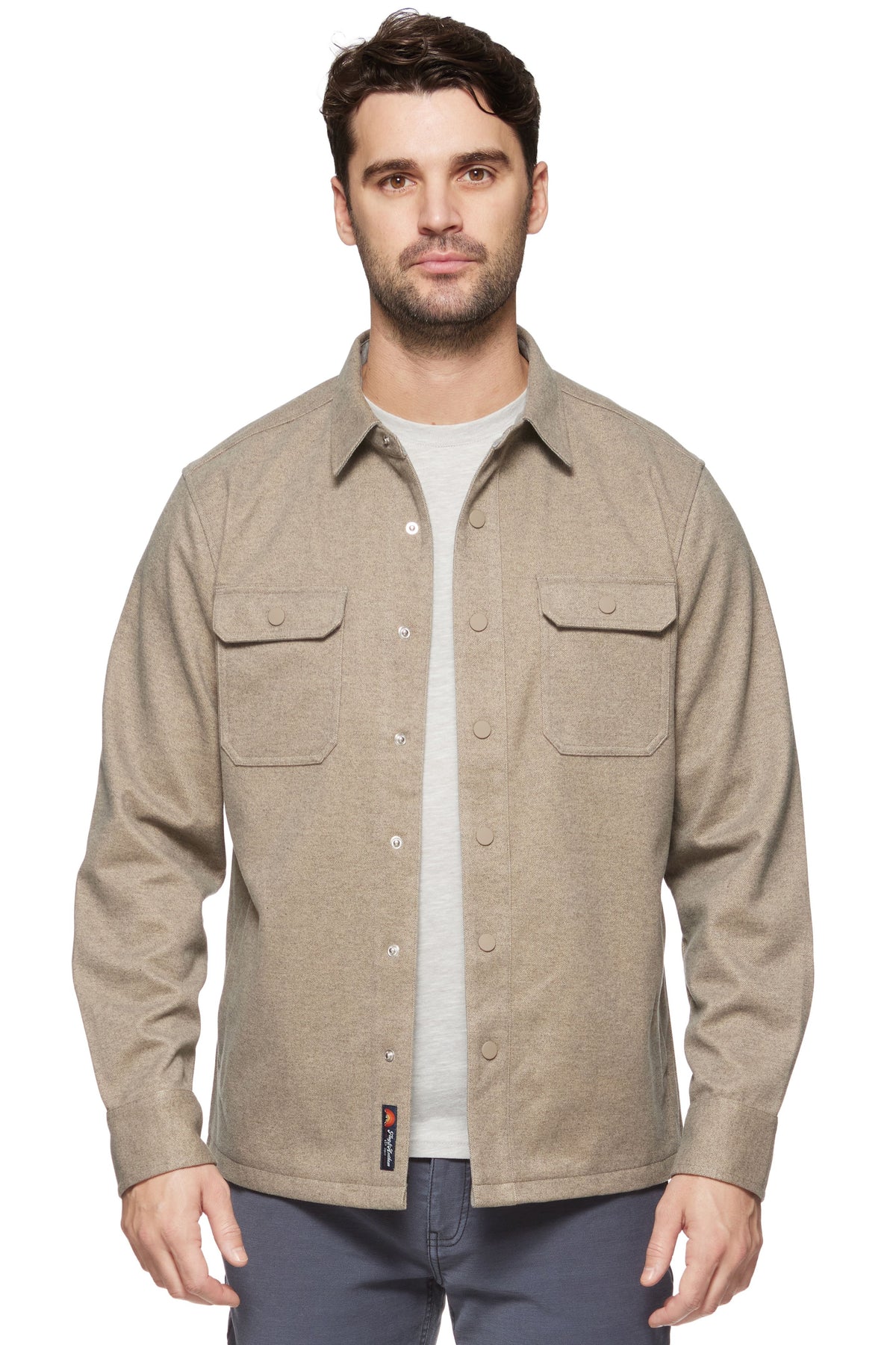 Flag & Anthem HAMLIN STRETCH TWILL SHIRT JACKET