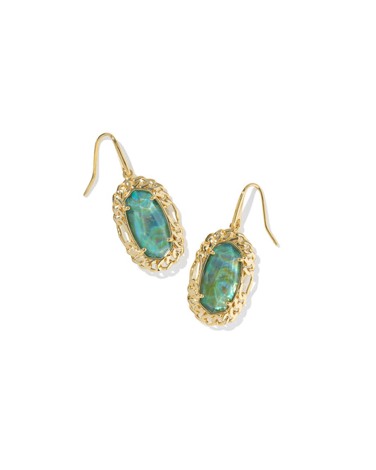 Kendra Scott DANI FIGARO FRAME DROP EARRINGS (Multiple Colors)