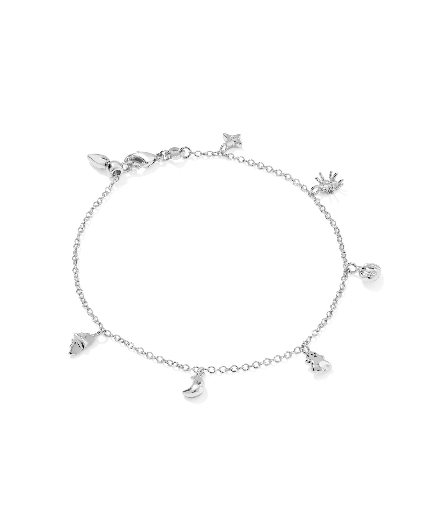 Kendra Scott HALLOWEEN SILVER DELICATE CHAIN BRACELET