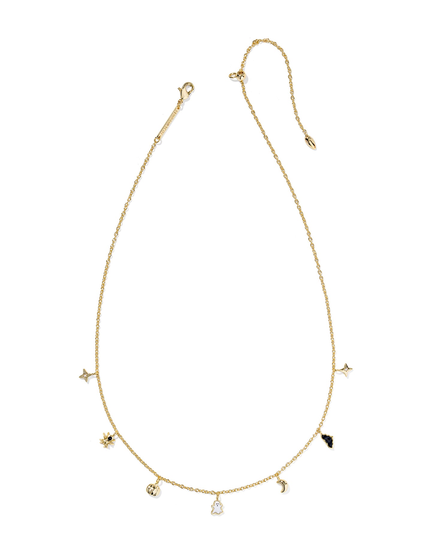 Kendra Scott HALLOWEEN STRAND NECKLACE GOLD MULTI MIX