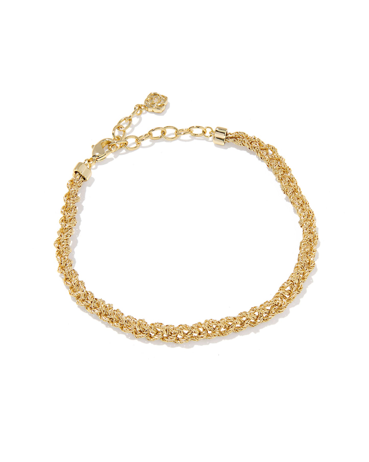 Kendra Scott GABRIELLA BRAIDED CHAIN BRACELET Gold or Silver