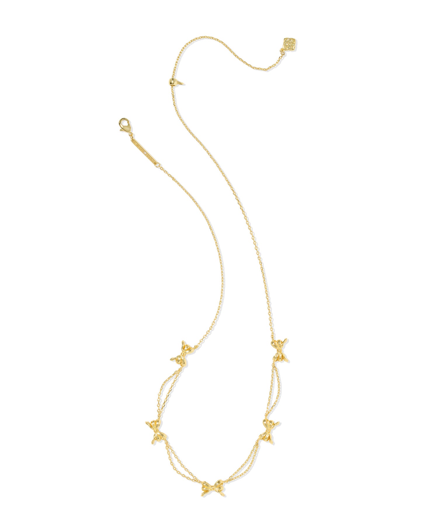 Kendra Scott BOW STRAND NECKLACE GOLD