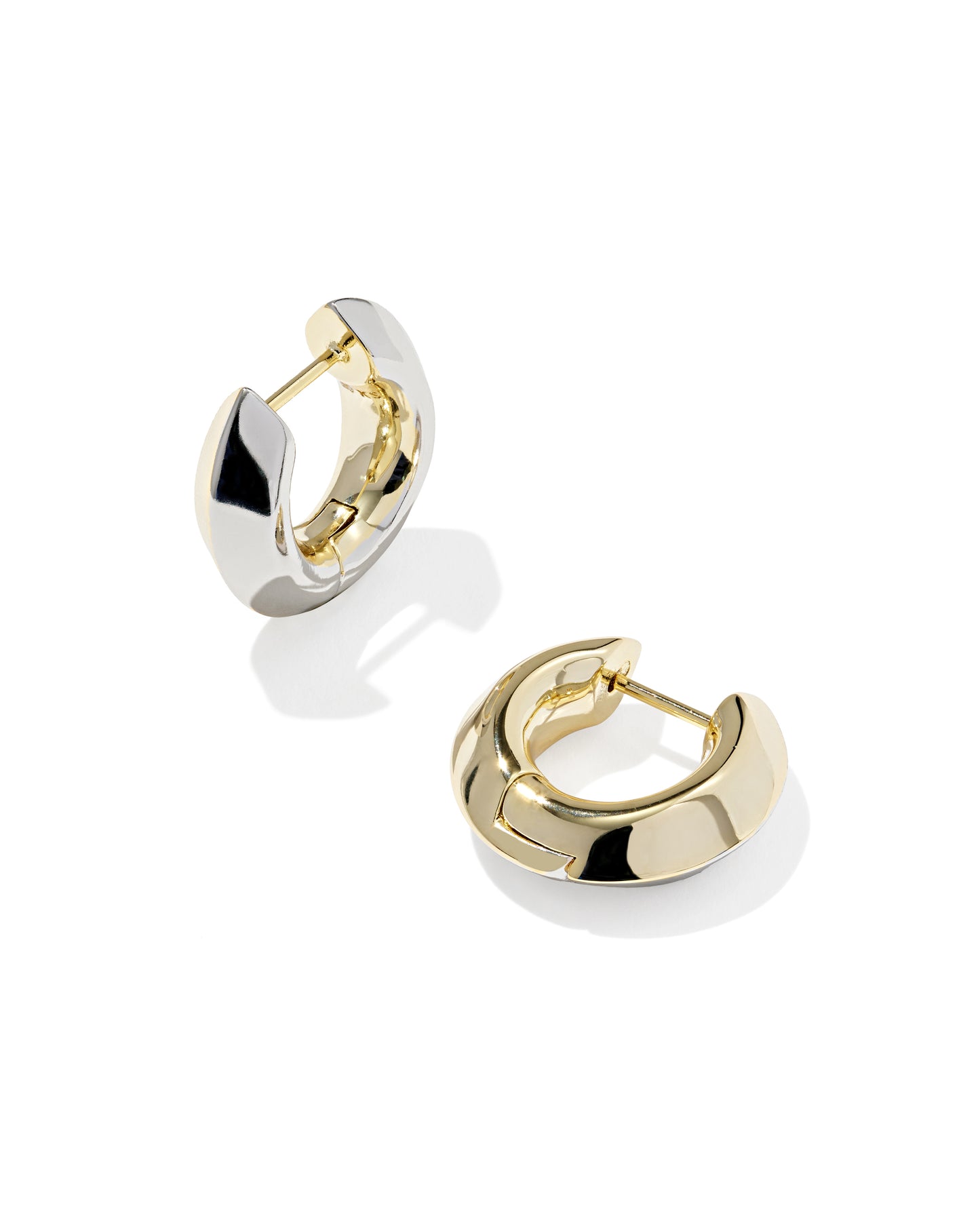 Kendra Scott MIKKI METAL HUGGIE MIXED METAL