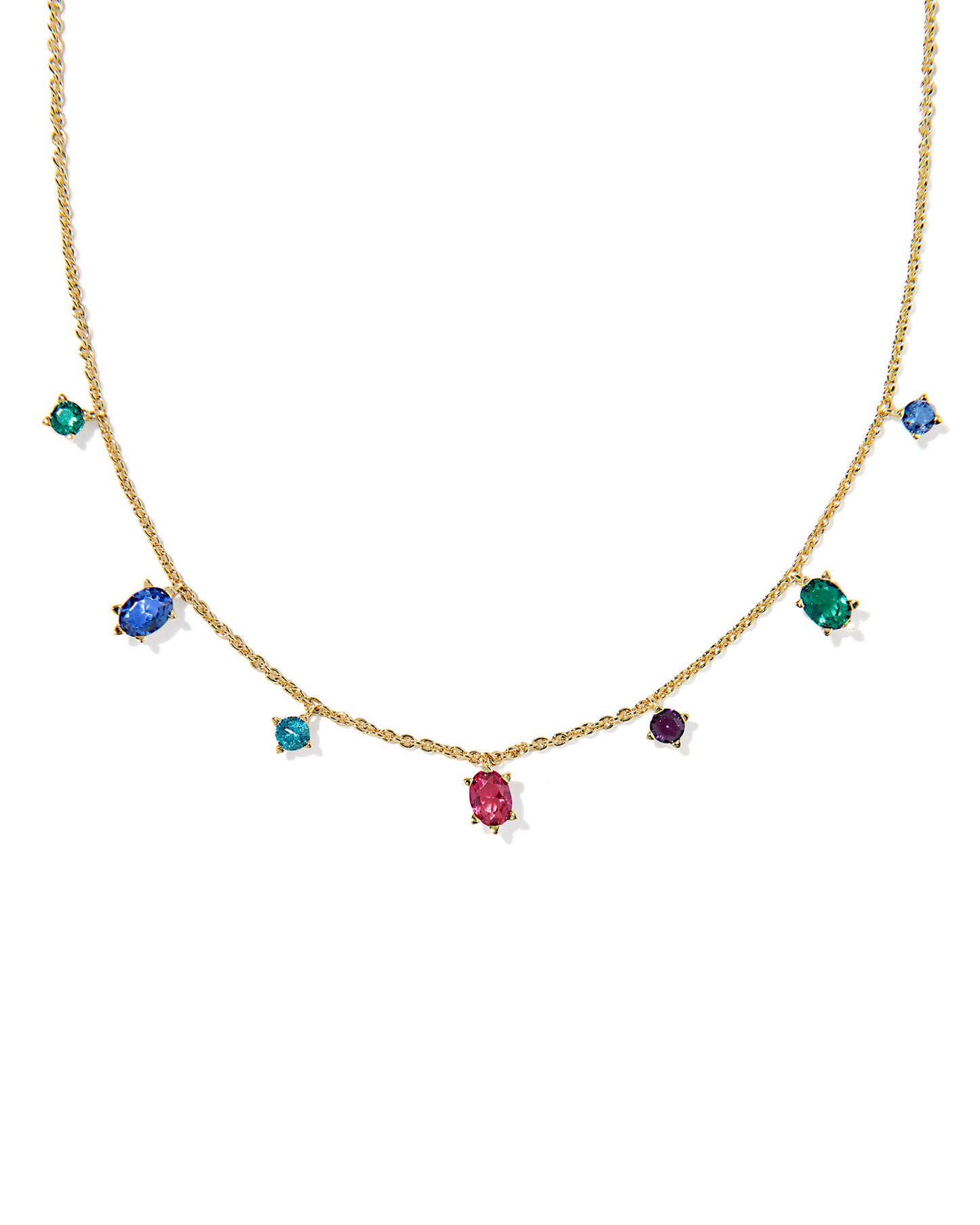 Kendra Scott CAILIN DELICATE STRAND NECKLACE GOLD MULTI MIX