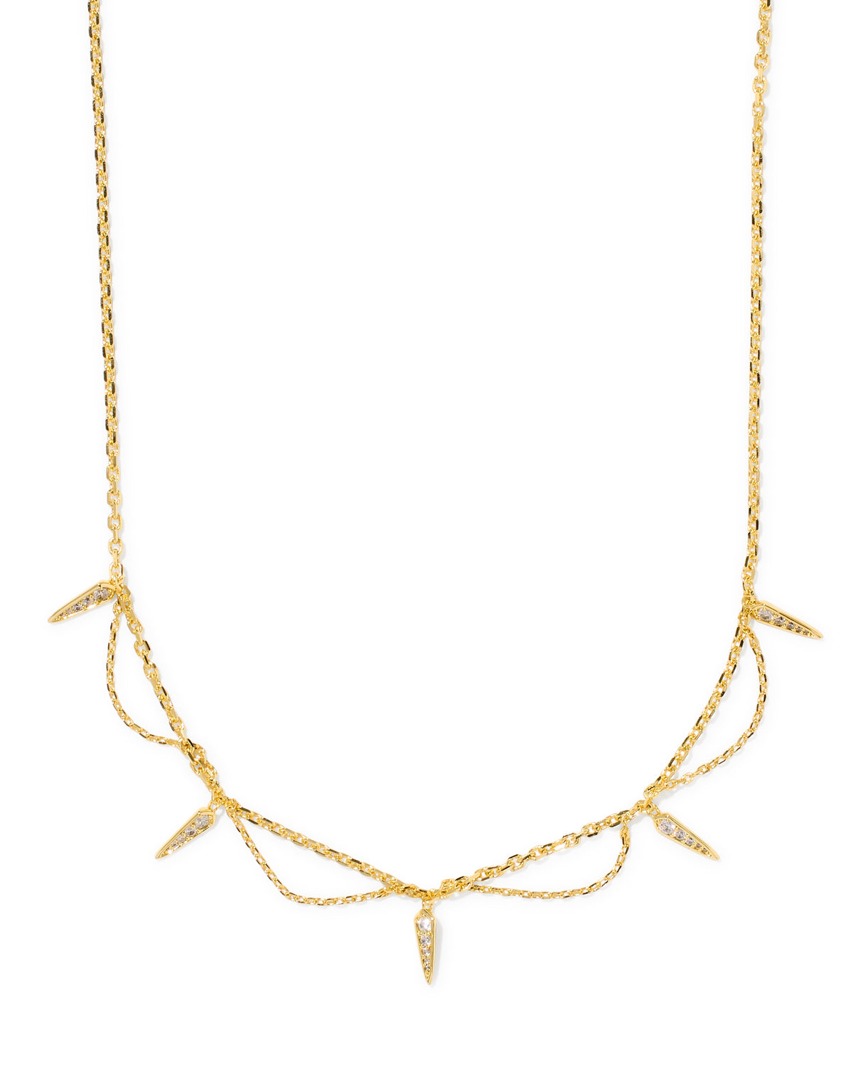 Kendra Scott Gold or Silver FATE STRAND NECKLACE