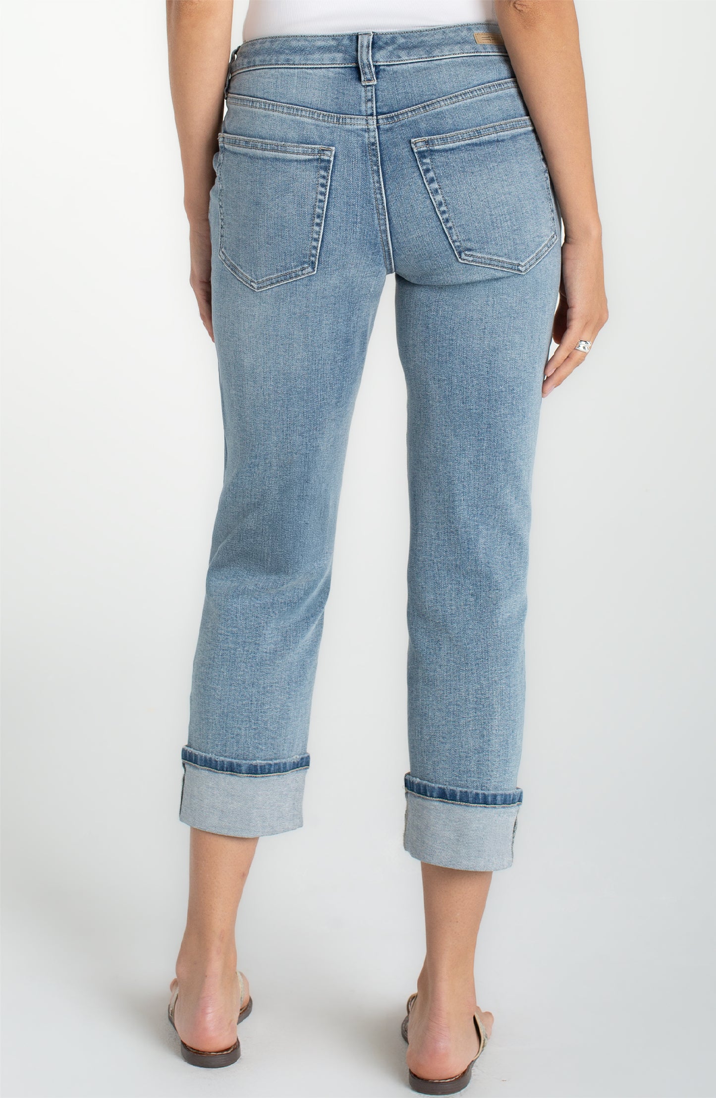 Liverpool marley cropped girlfriend cuffed 28'/25" ins