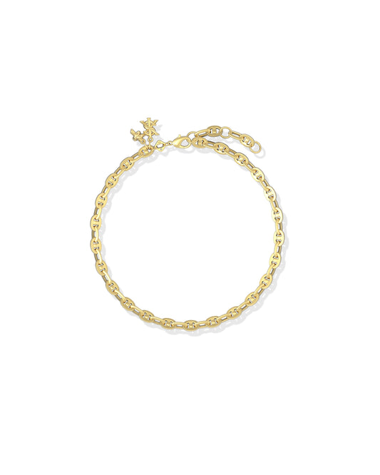 Kendra Scott Parker Knot Anklet in Gold