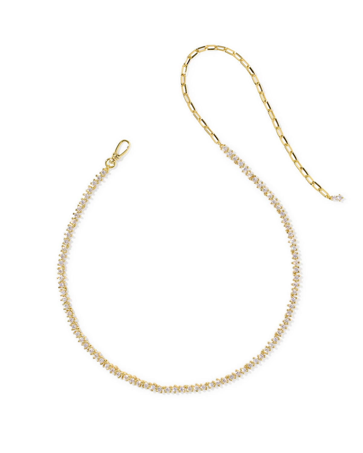 Kenra Scott Gold or Silver FATE TENNIS NECKLACE