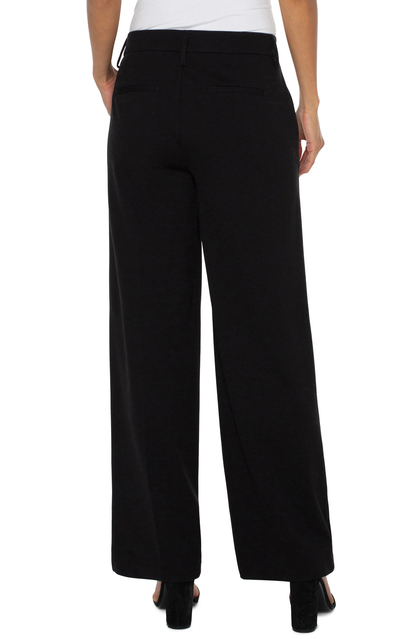 Liverpool Kelsey Wide Leg Trouser (3 Color Choices)