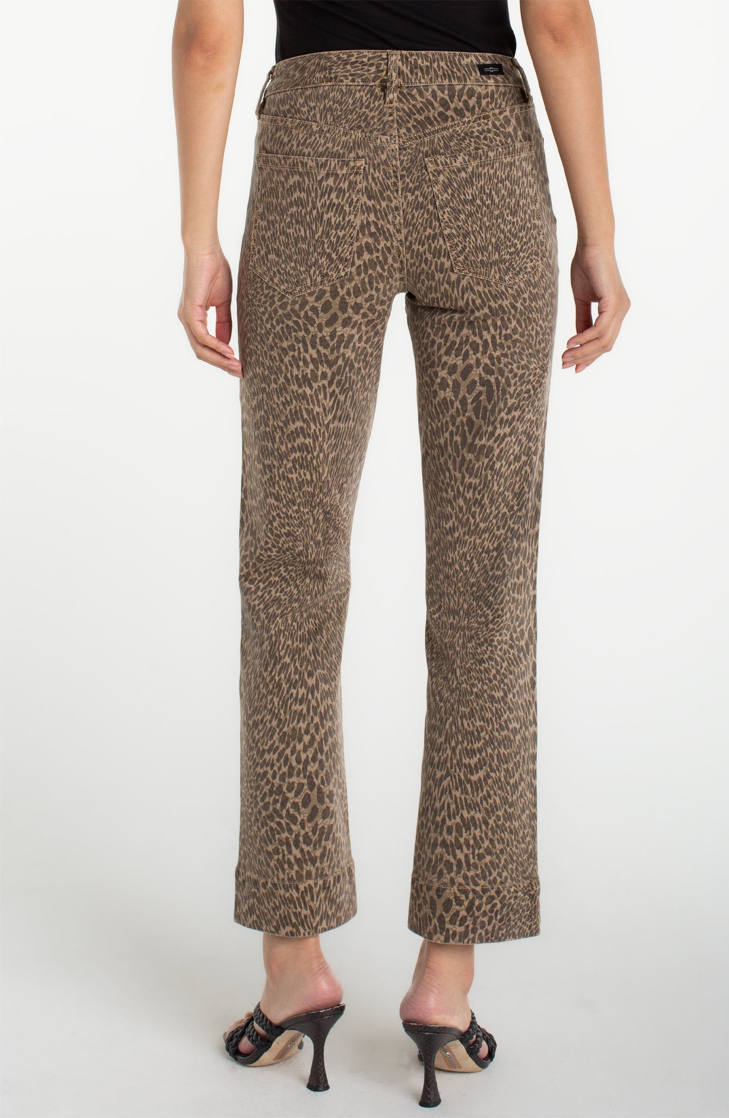 Liverpool Abstract Animal kennedy straight w/wide hem