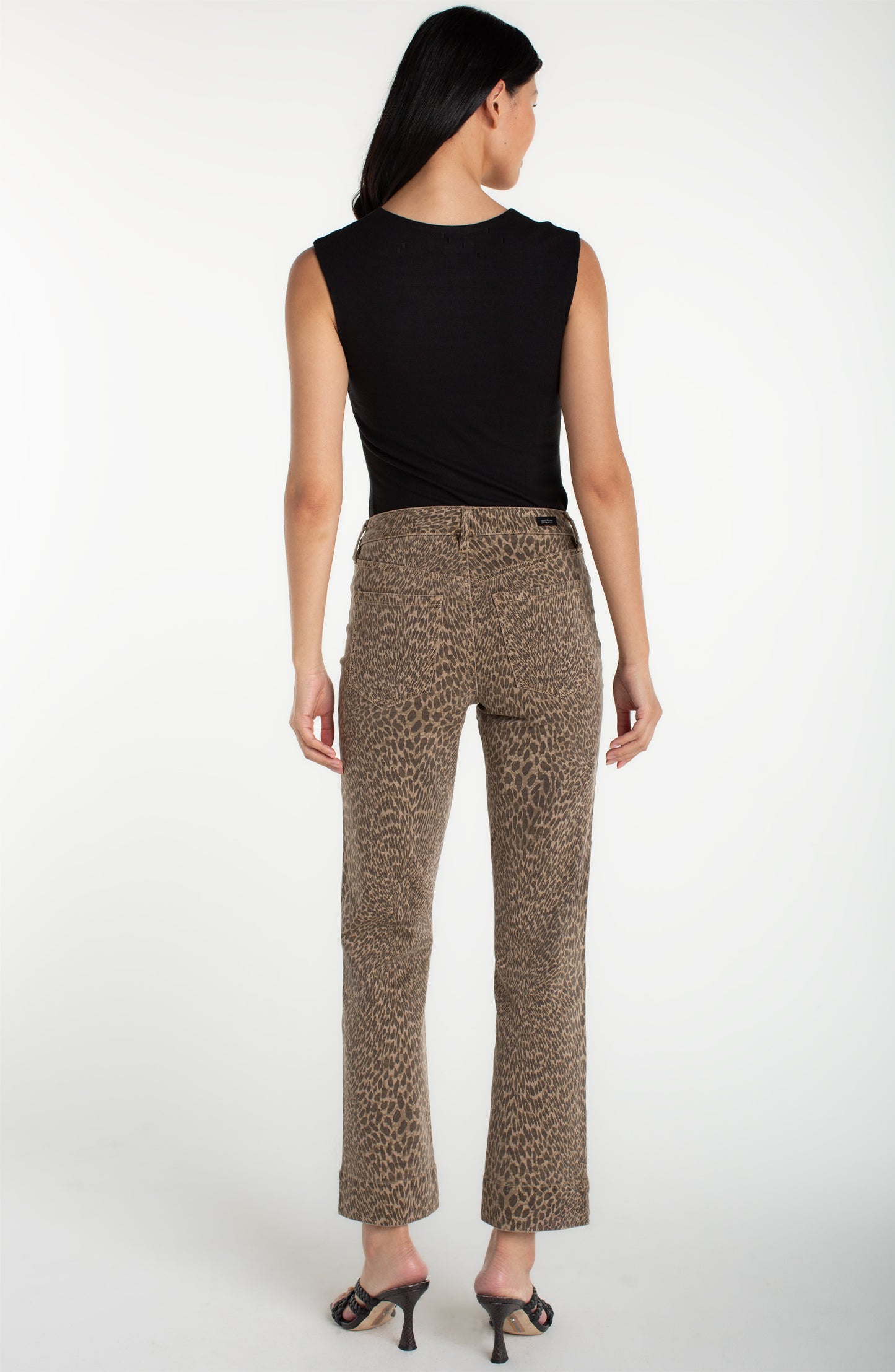 Liverpool Abstract Animal kennedy straight w/wide hem
