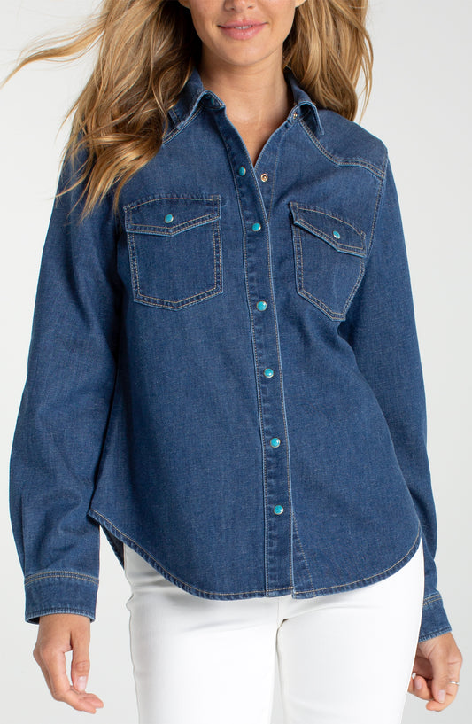 Liverpool Western Slim Shirt