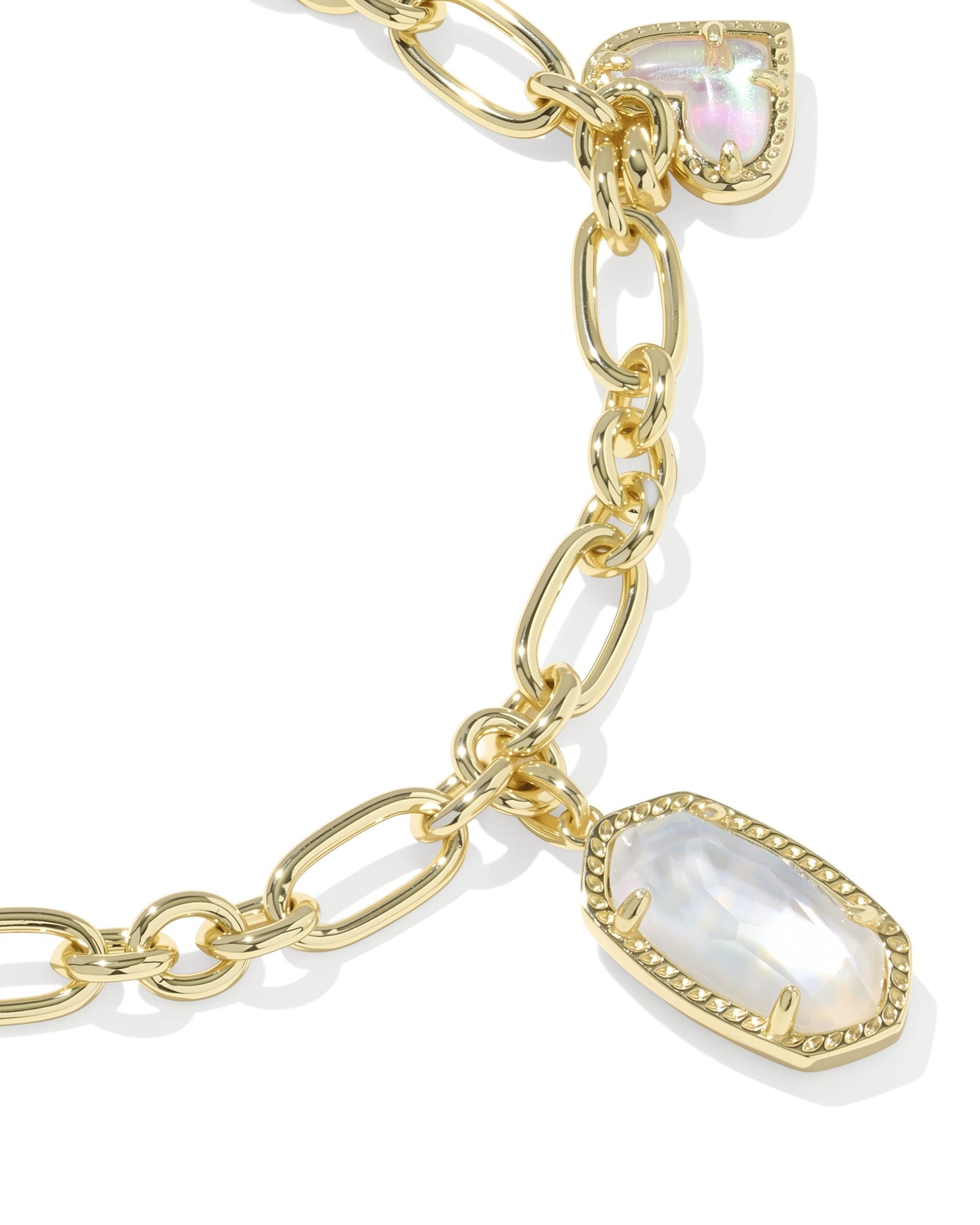 Kendra Scott ICON CHARM BRACELET GOLD NEUTRAL MIX