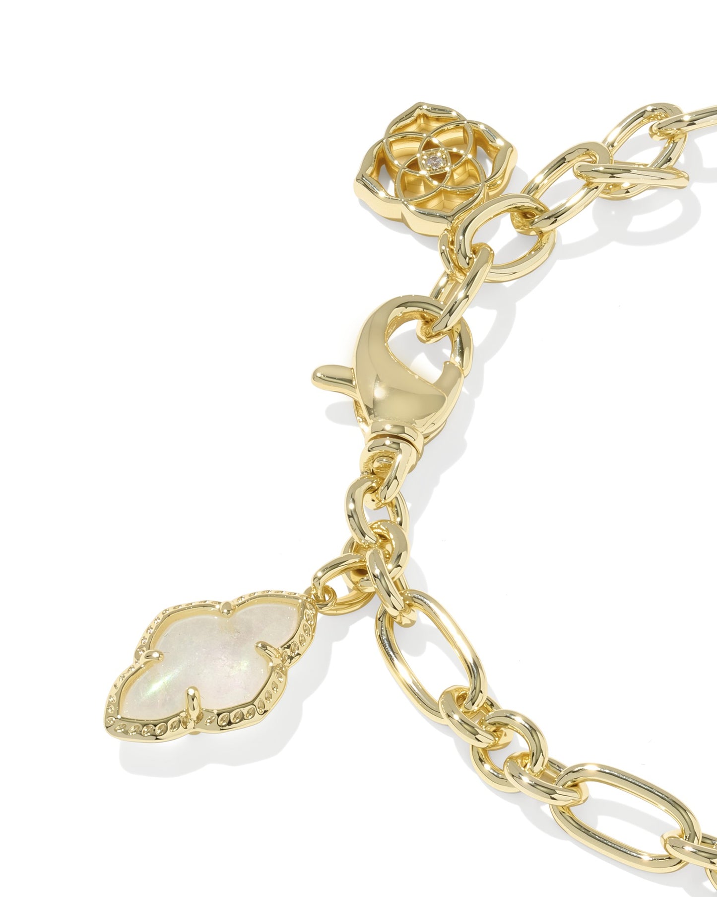 Kendra Scott ICON CHARM BRACELET GOLD NEUTRAL MIX