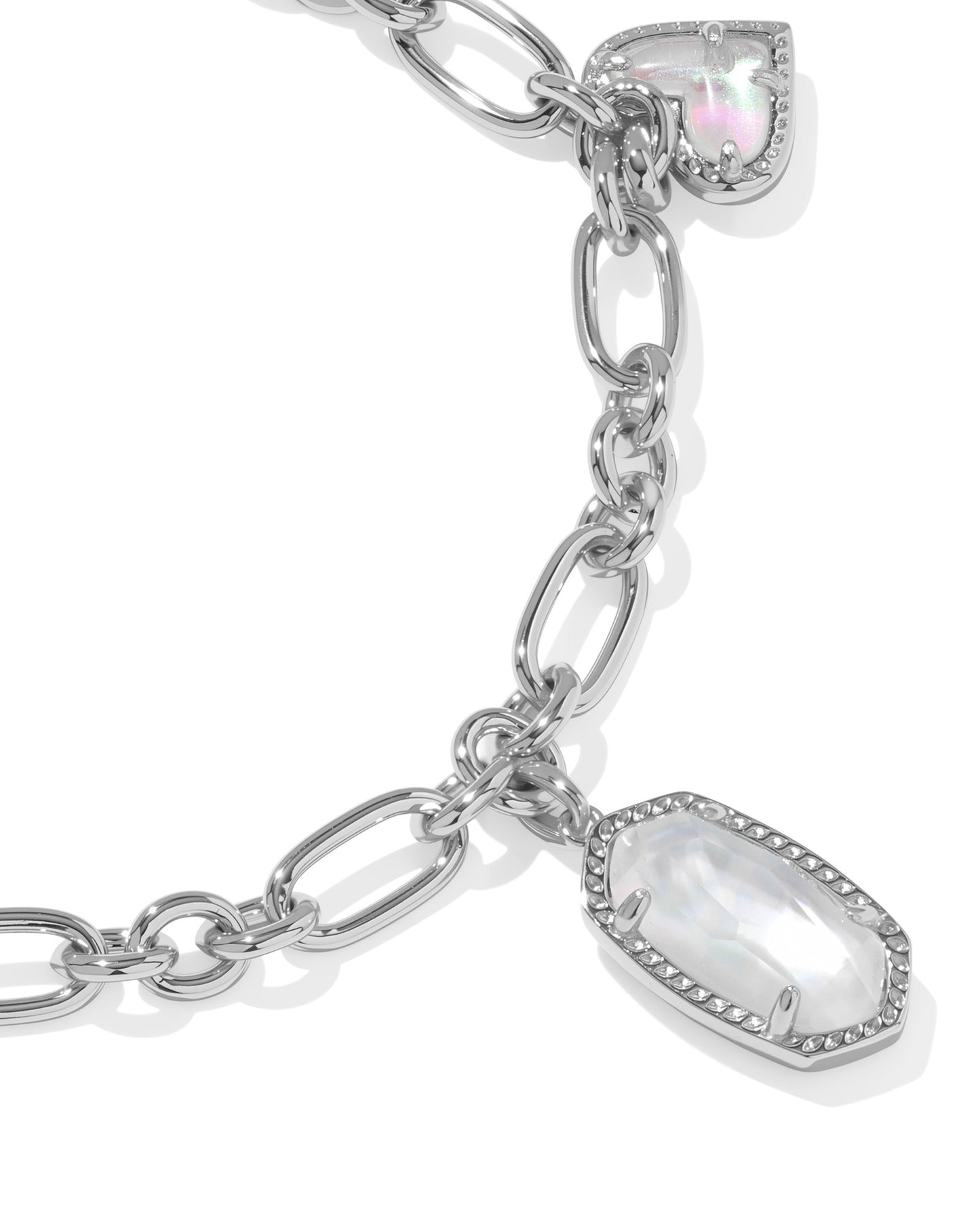 Kendra Scott ICON CHARM BRACELET SILVER NEUTRAL MIX