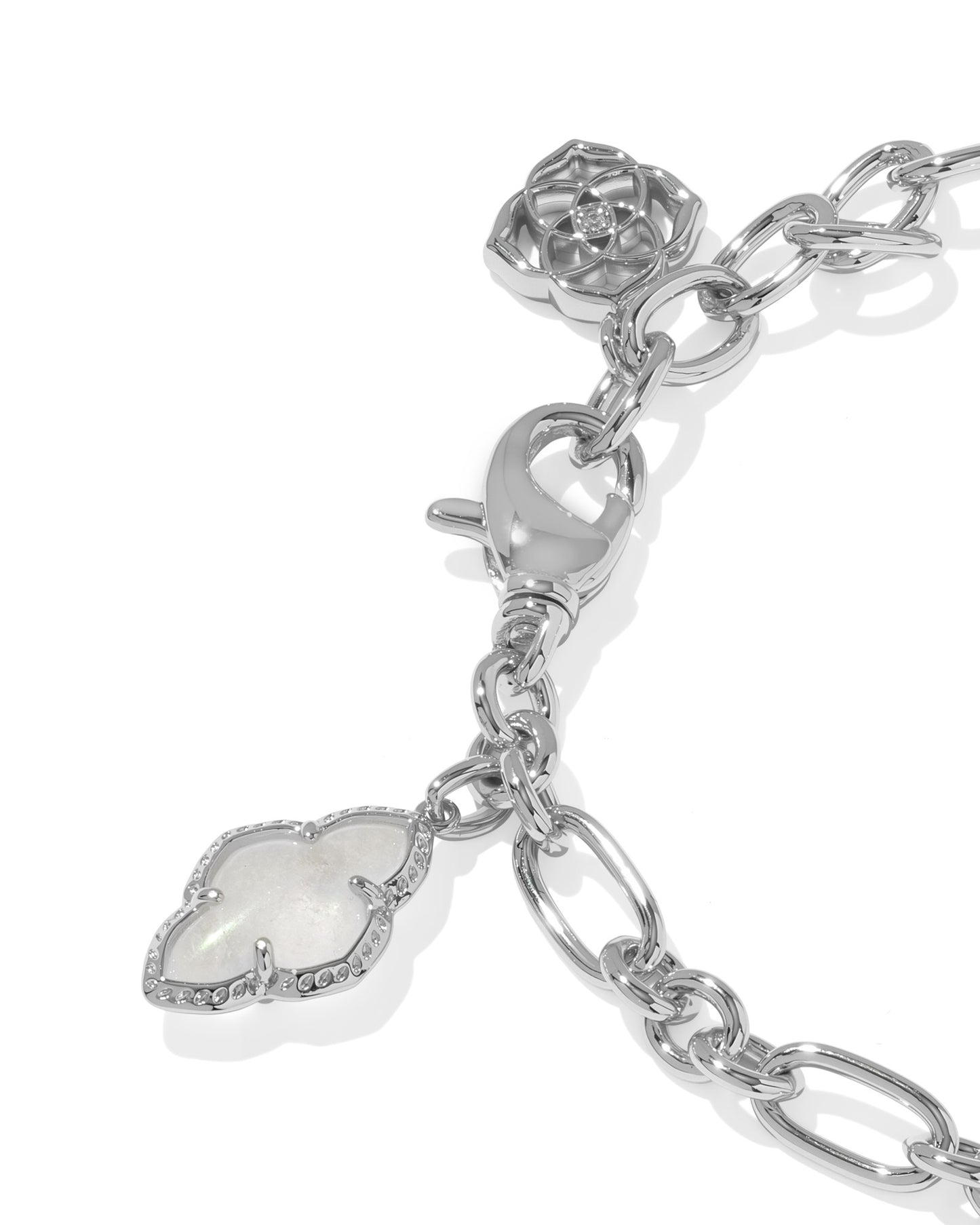 Kendra Scott ICON CHARM BRACELET SILVER NEUTRAL MIX