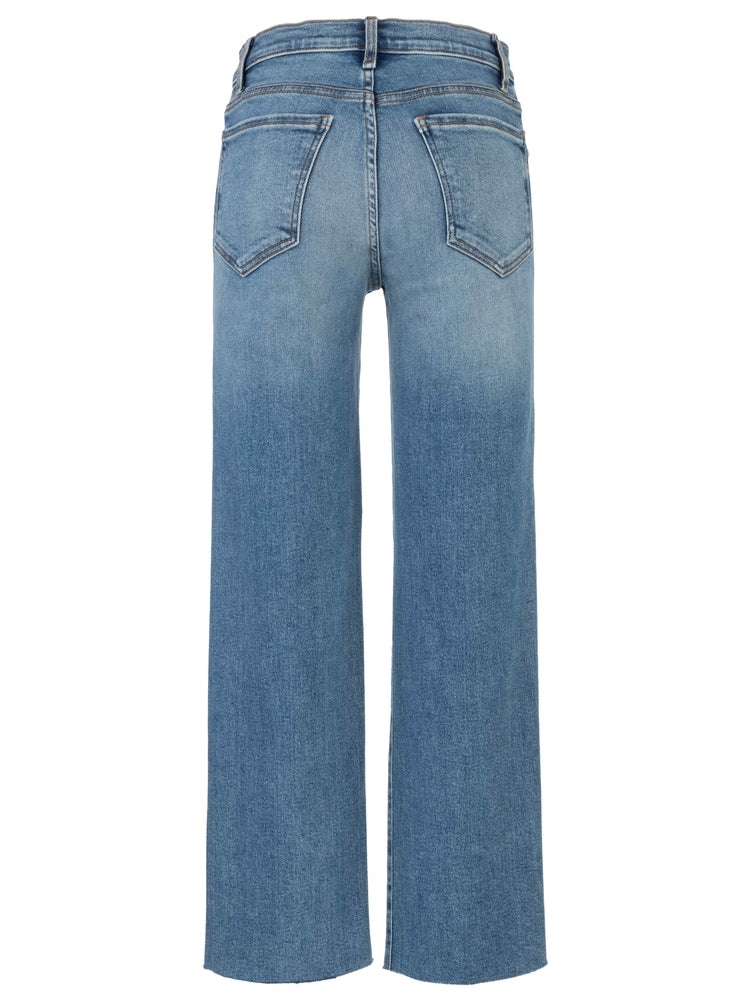 KUT from the KLOTH AVERY HIGH RISE FAB AB EASY STRAIGHT LEG RAW HEM