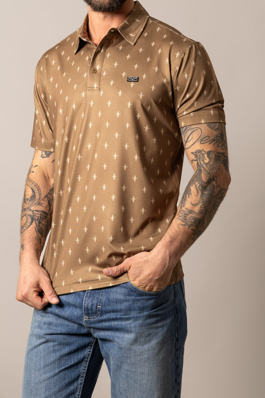 Kimes Ranch BARTAM Brown POLO MSH0000210