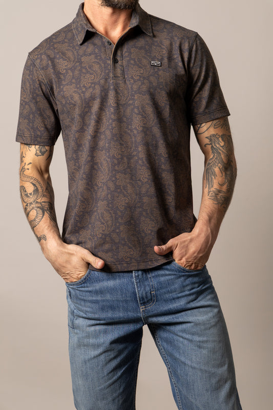 Kimes Ranch BUREL POLO - Black
