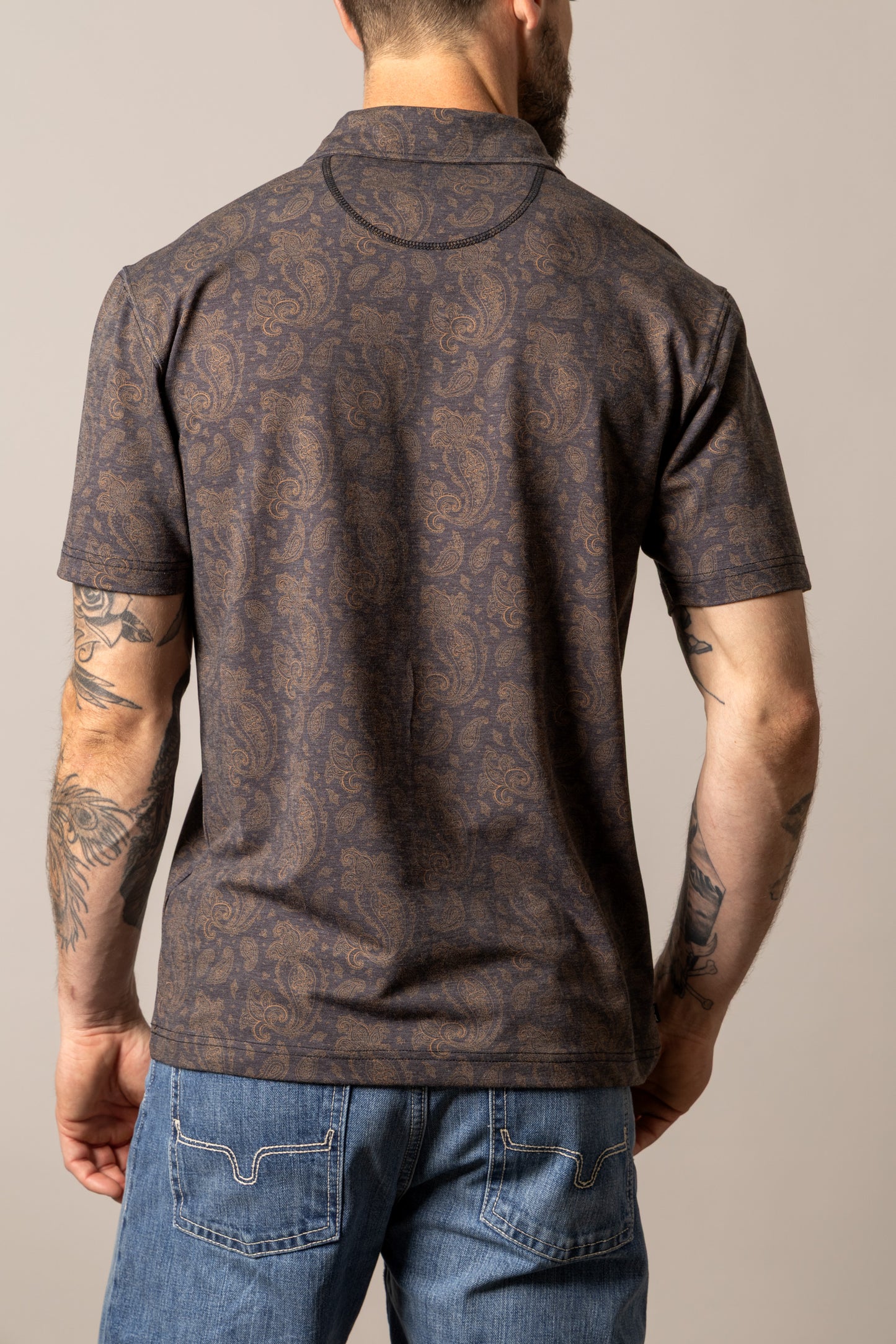 Kimes Ranch BUREL POLO - Black